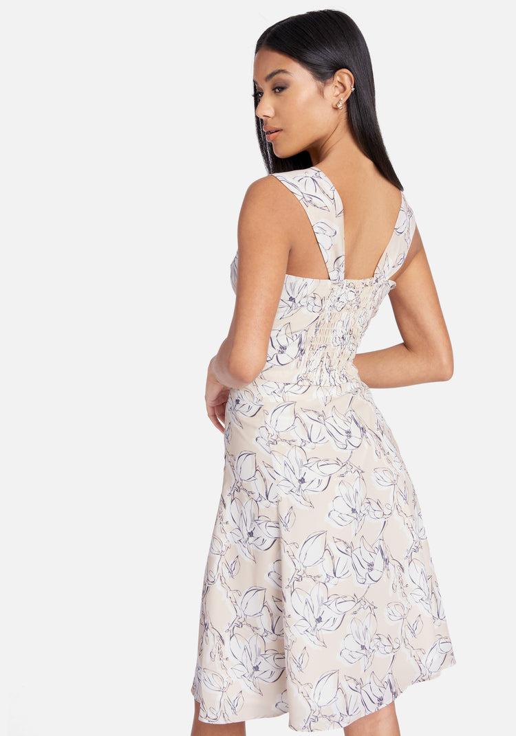 Bebe 2 Piece Printed Top & Skirt