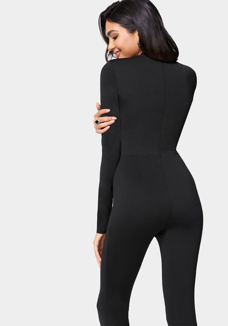 Bebe Bar Detail Jumpsuit
