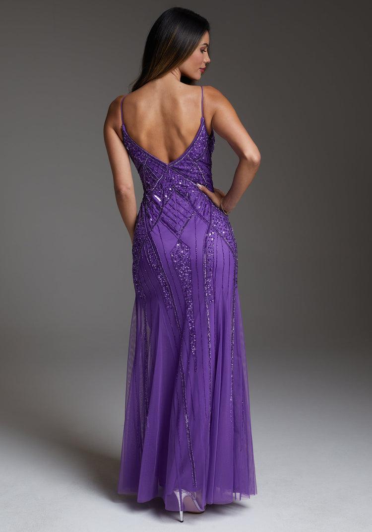 Bebe Beaded Gown