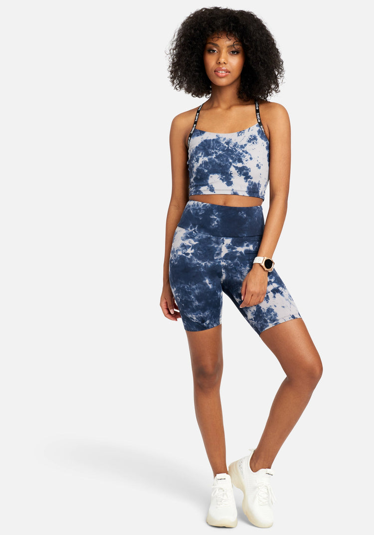 Bebe Bebe Logo Diamond Dye Short