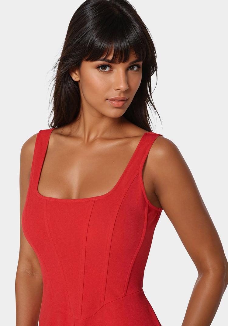 Bebe Corset Jumpsuit