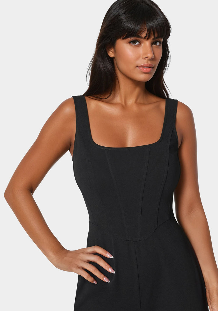 Bebe Corset Jumpsuit
