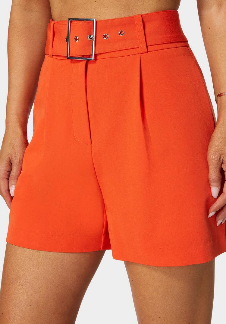Bebe Flowy Belted Short