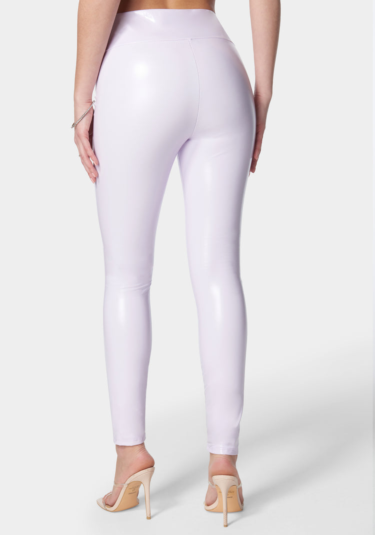 Bebe High Waist Liquid Shine Legging