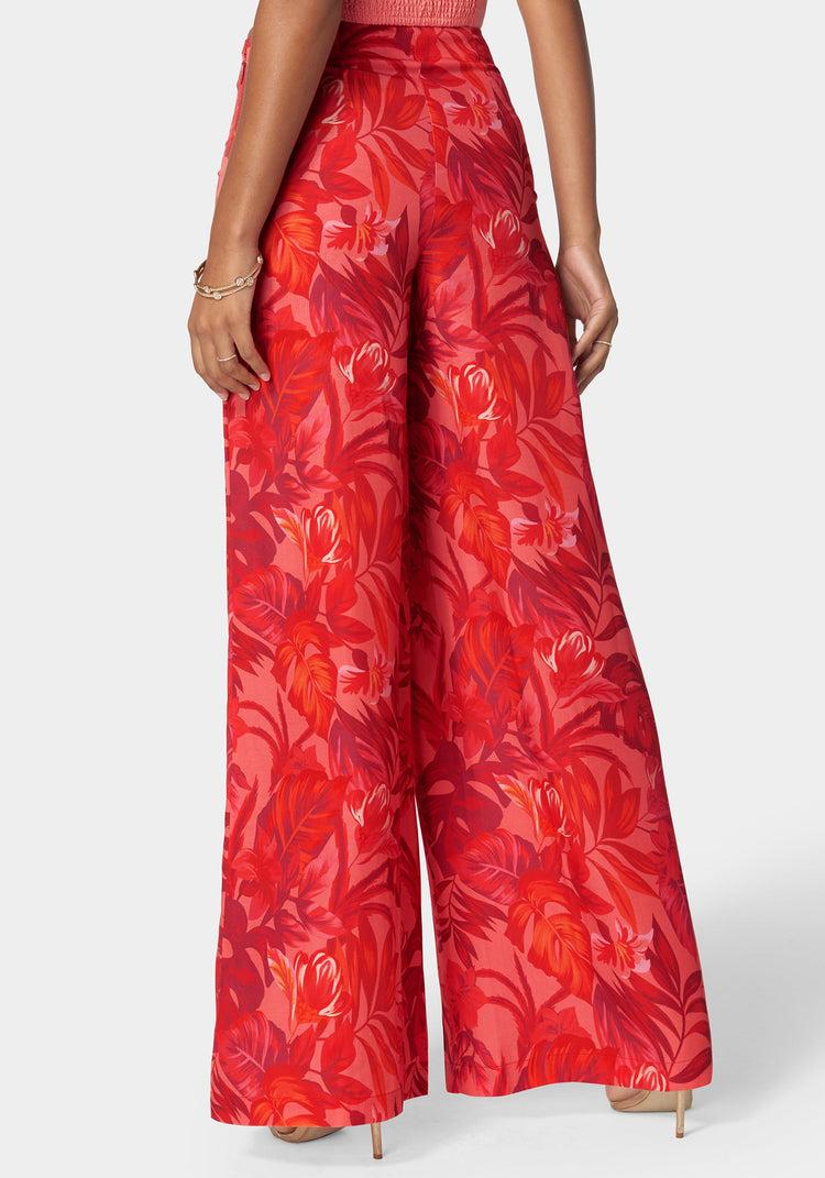 Bebe High Waist Ultra Wide Leg Pant