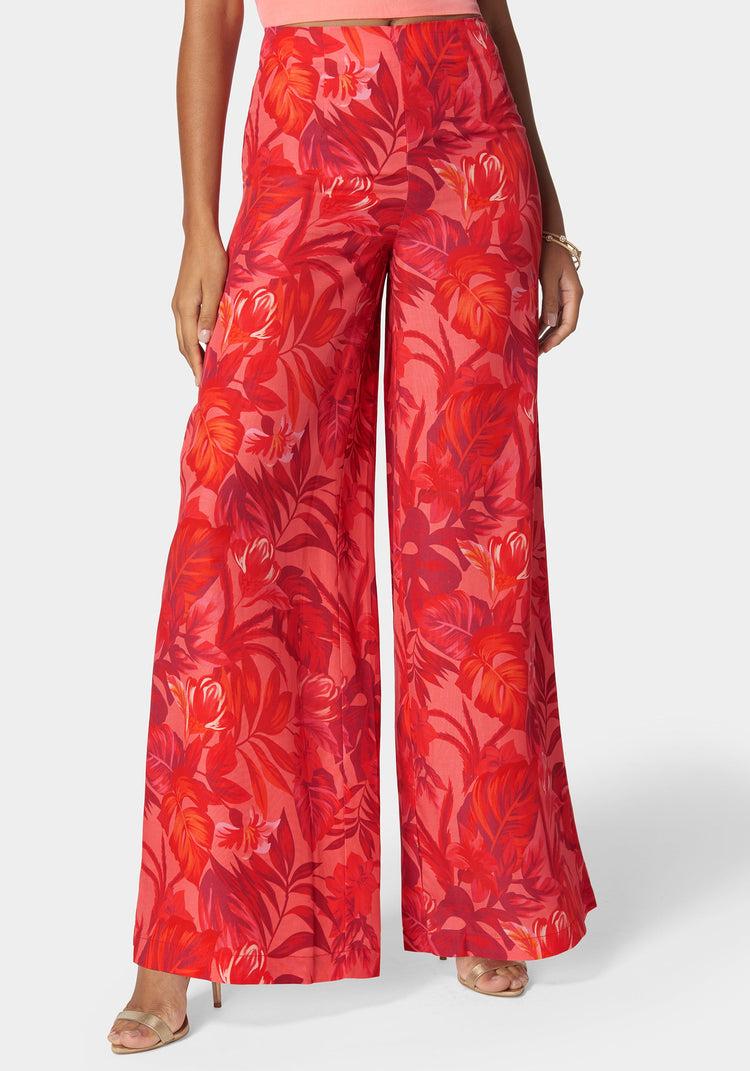 bebe High Waist Ultra Wide Leg Pant