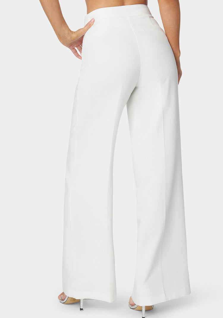 Bebe High Waist Wide Leg Pant