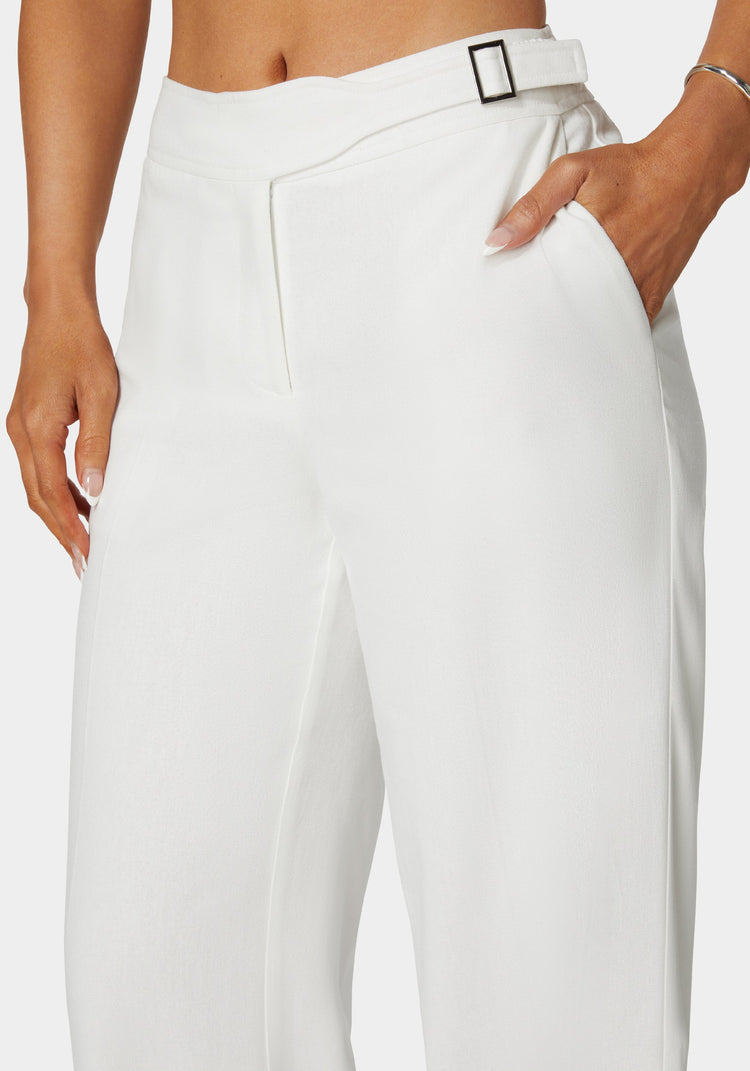 Bebe Linen Palazzo Leg Pant