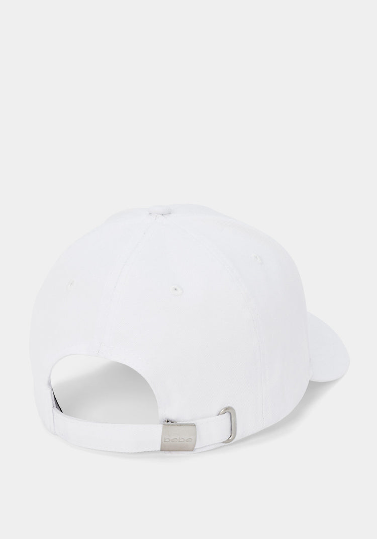 Bebe Bebe Logo Hat Embellished With Crystals By Swarovski