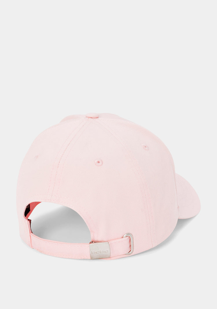 Bebe Bebe Logo Hat Embellished With Crystals By Swarovski