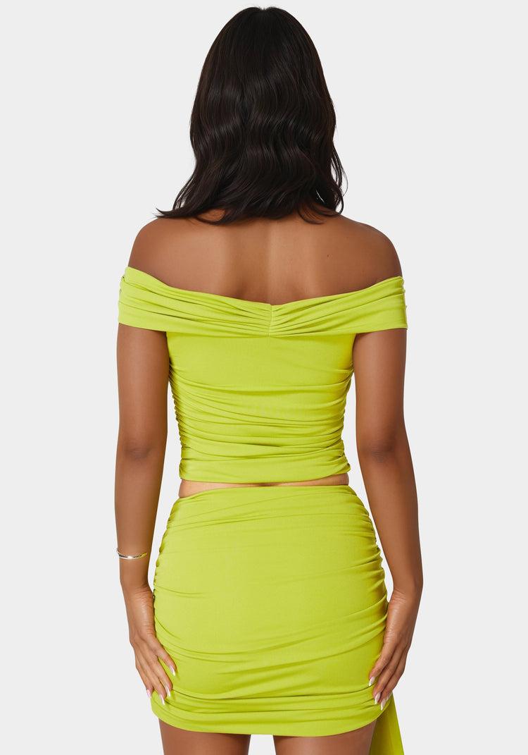 Bebe Off Shoulder Knit Top