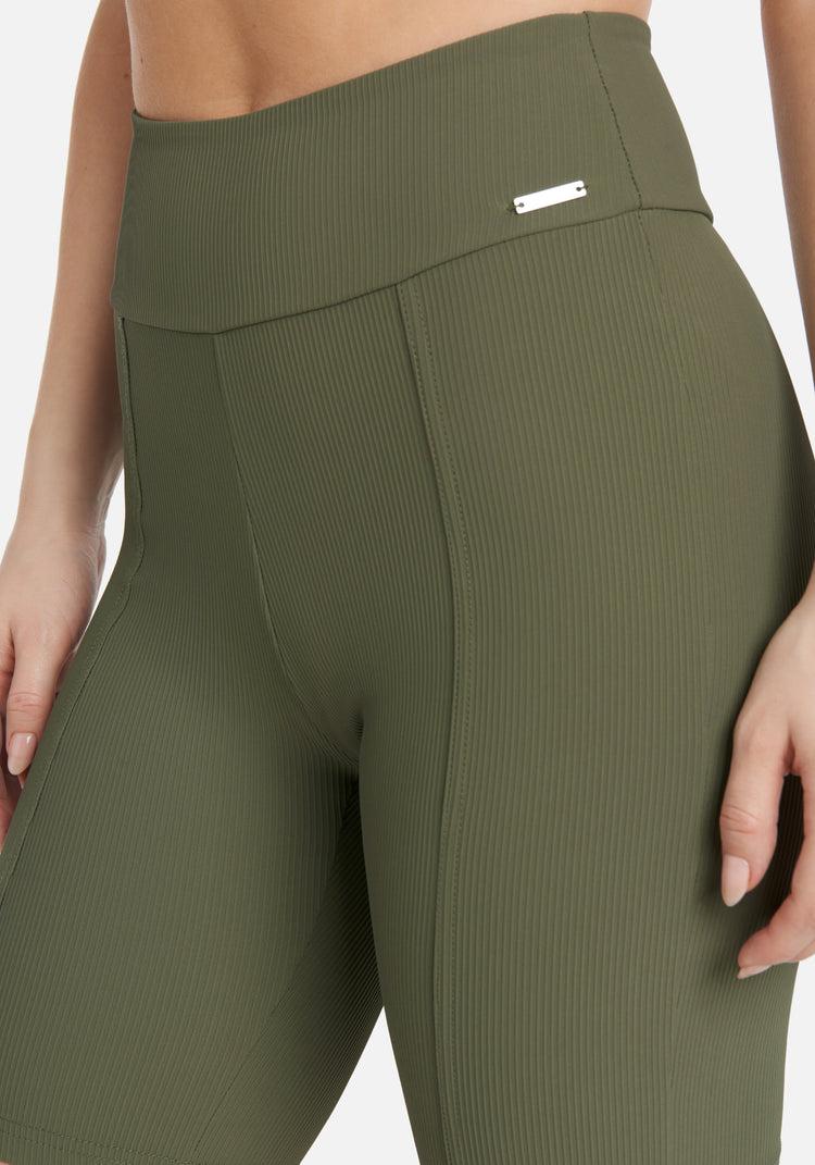 Bebe Ottoman Rib Biker Short