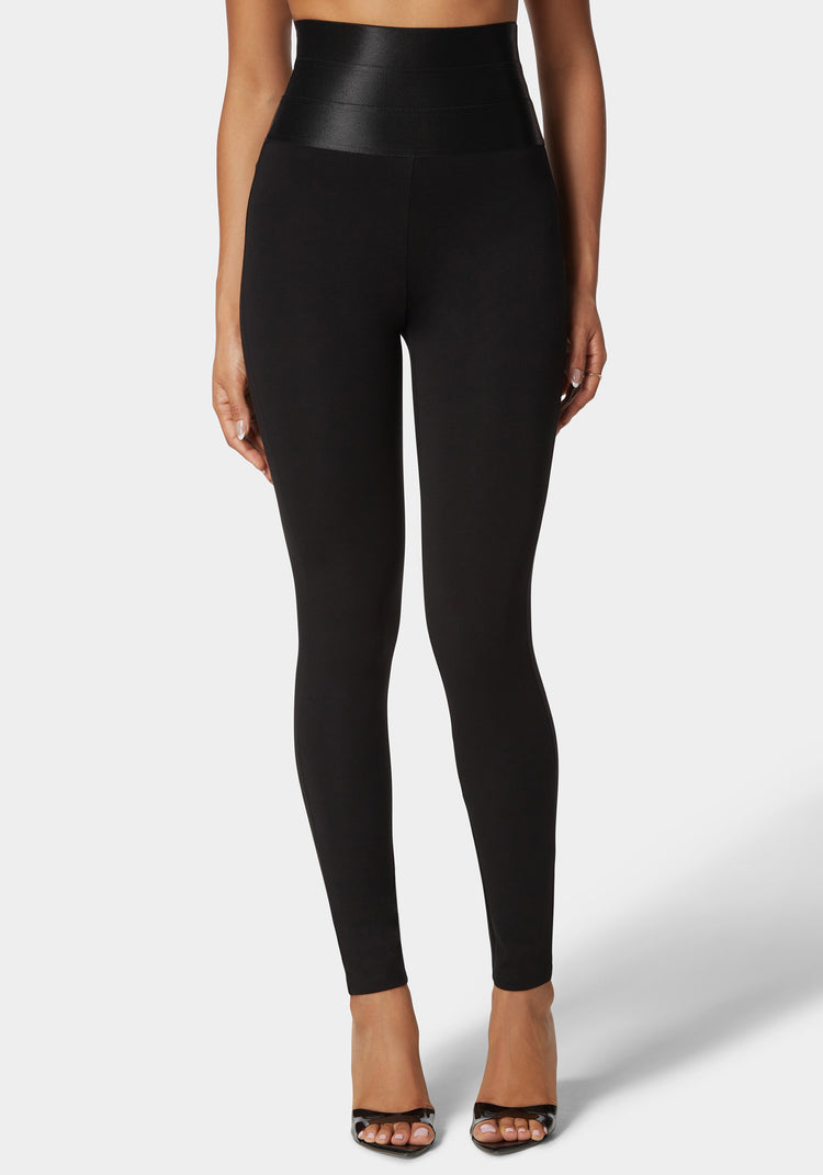 bebe Satiny High Waist Leggings