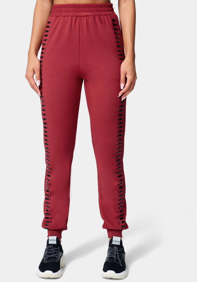 bebe Scuba Embellished Jogger