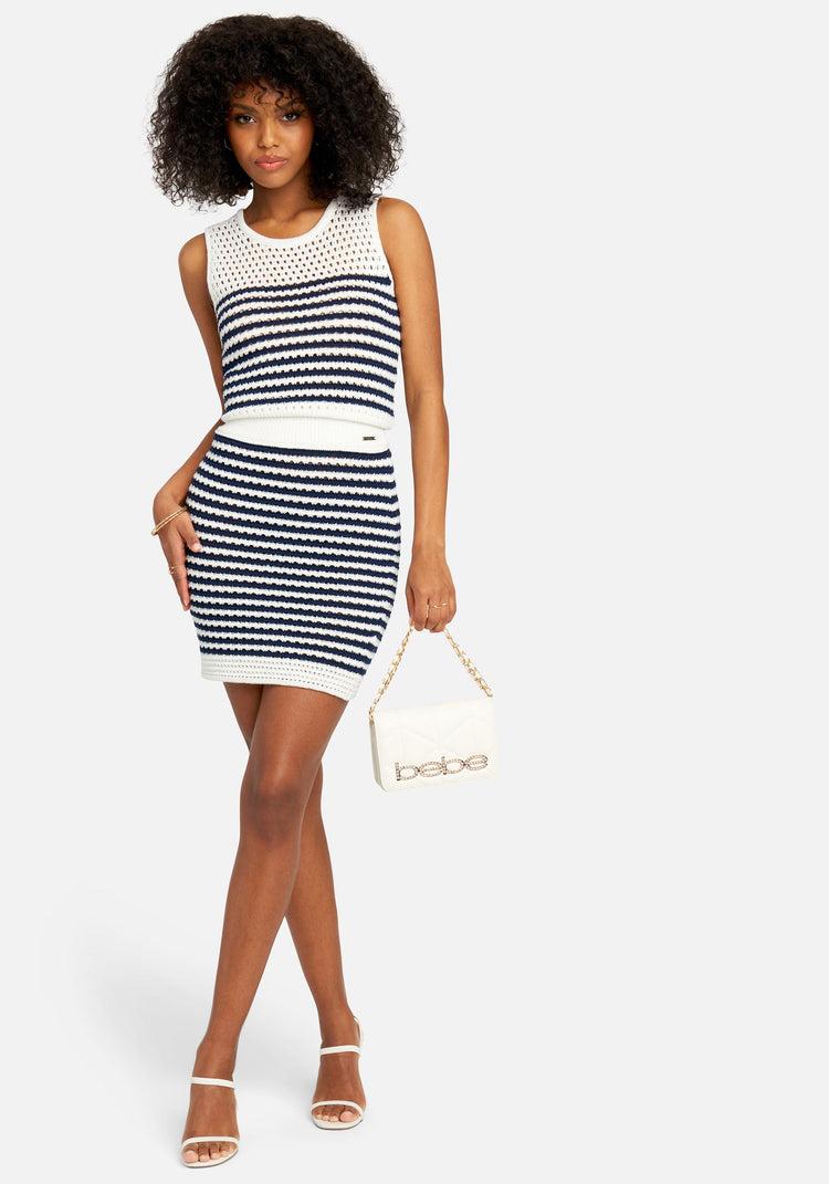 Bebe Snap Shoulder Sweater Top