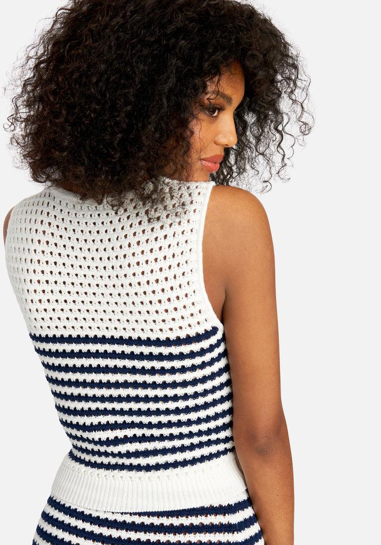 Bebe Snap Shoulder Sweater Top