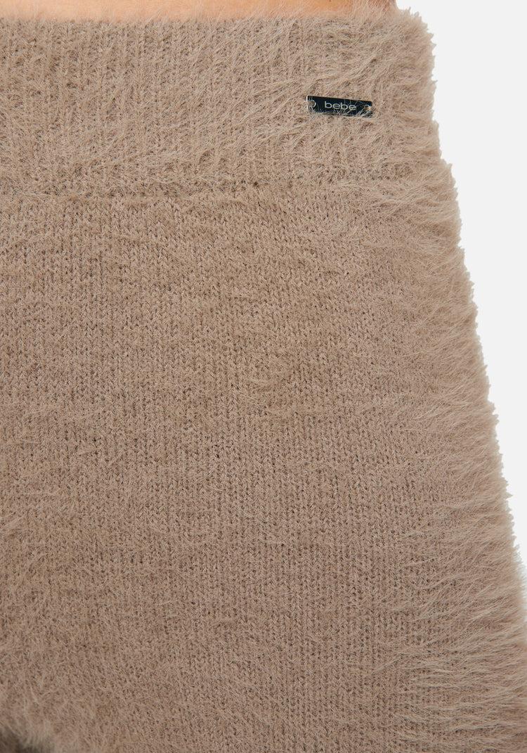 Bebe Soft Yarn High Waisted Sweater Short