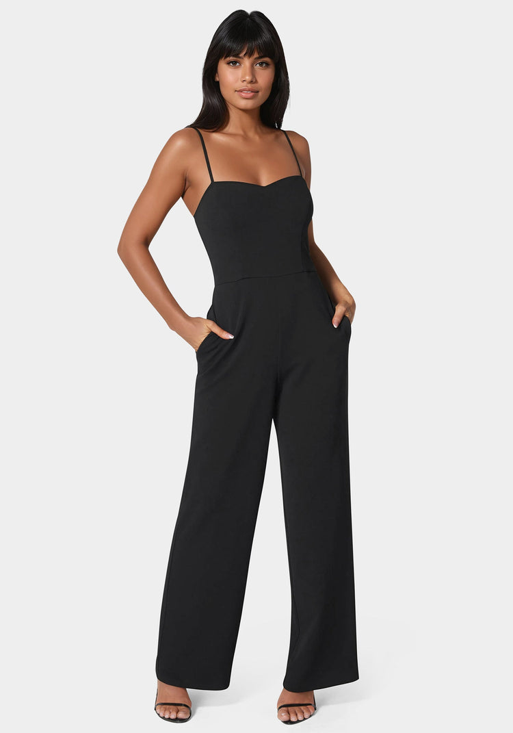 bebe Sweetheart Jumpsuit