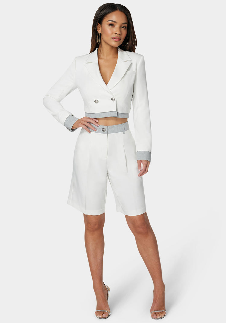 Bebe Tailored Bermuda Shorts