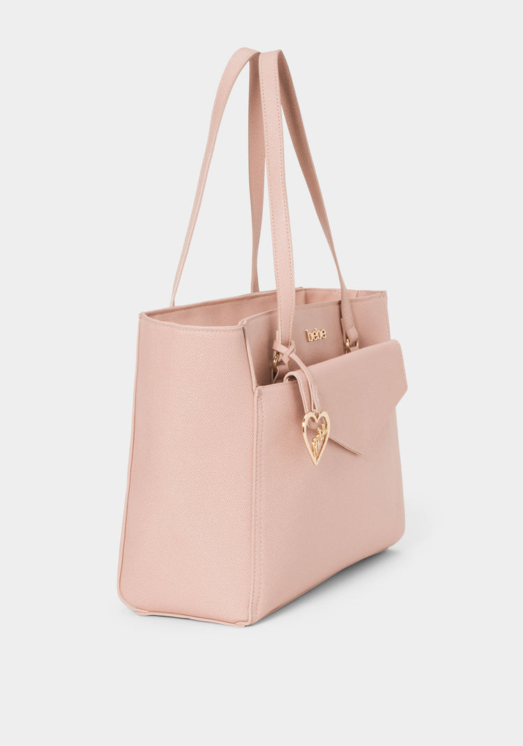 Bebe Tanya Tote W/ Logo Pouch