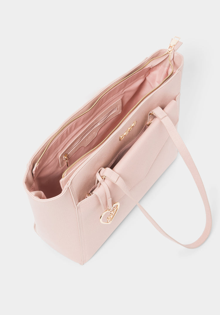 Bebe Tanya Tote W/ Logo Pouch