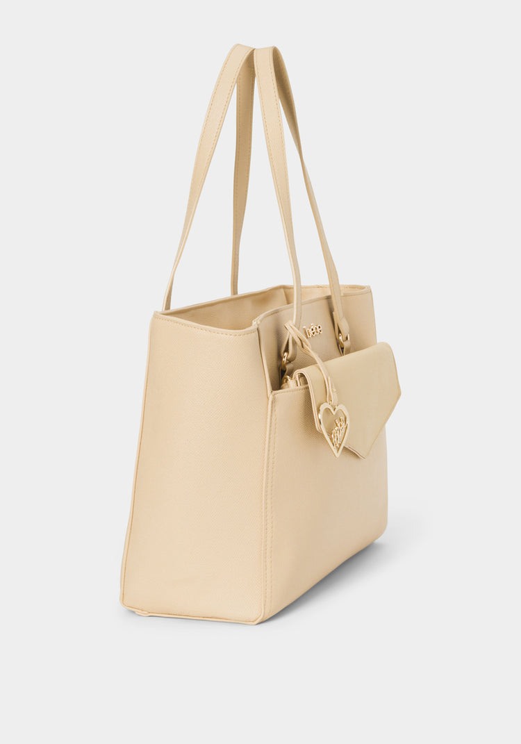 Bebe Tanya Tote W/ Logo Pouch