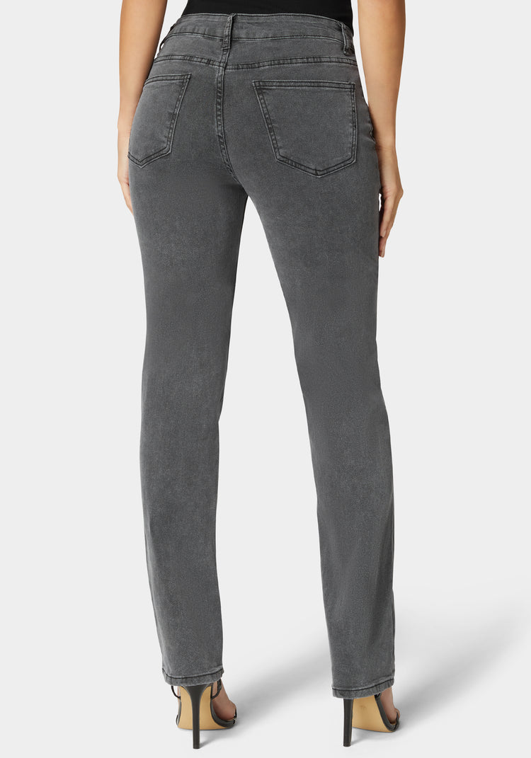 Bebe The Bling Slit Jean