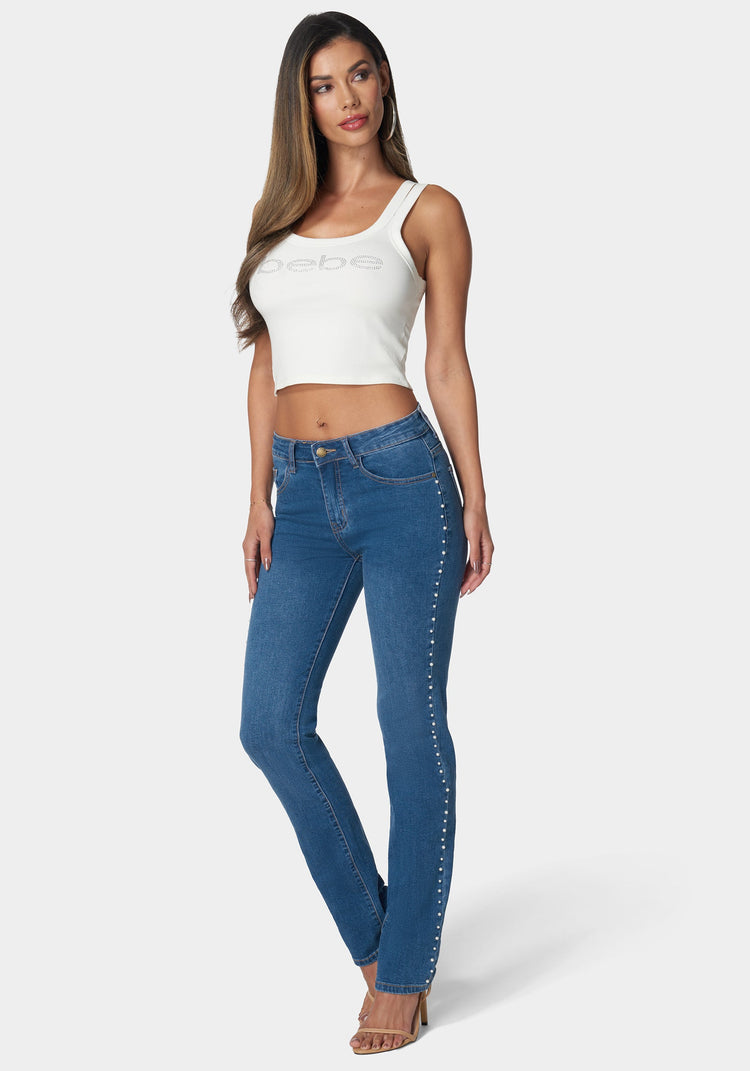 Bebe The Bling String Jean