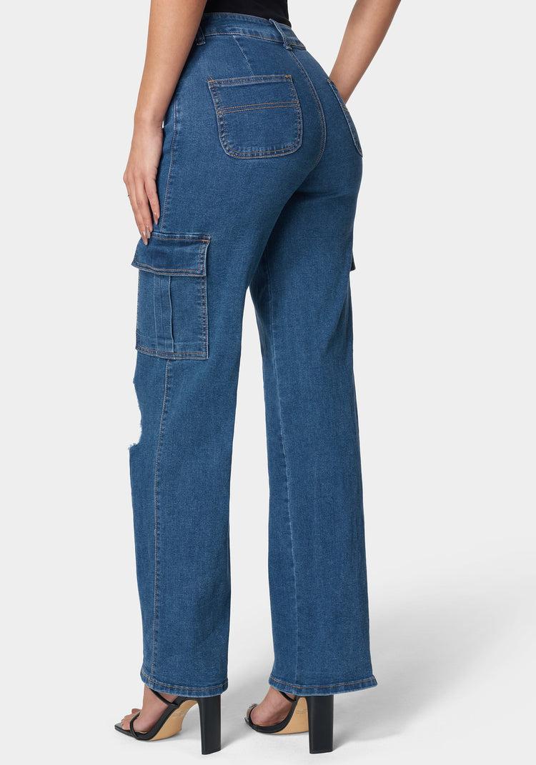 Bebe The Wide Leg Jean