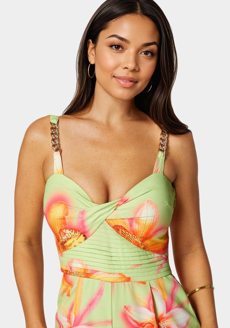 Bebe Twisted Front Romper