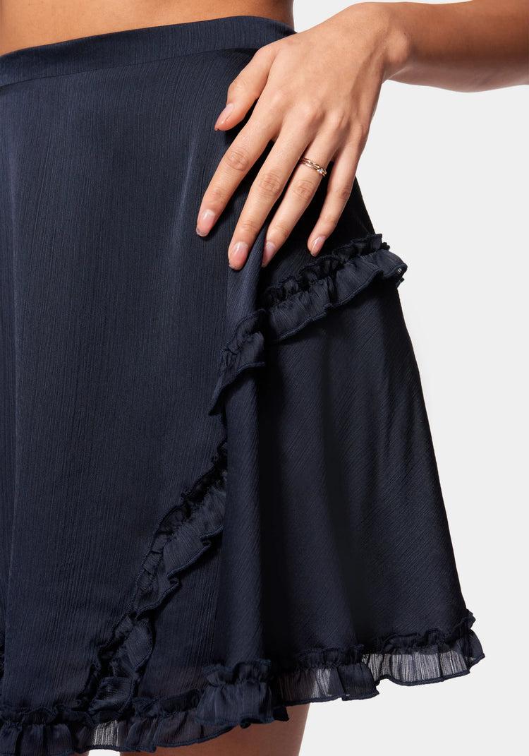 Bebe Yoryu Ruffle Skirt