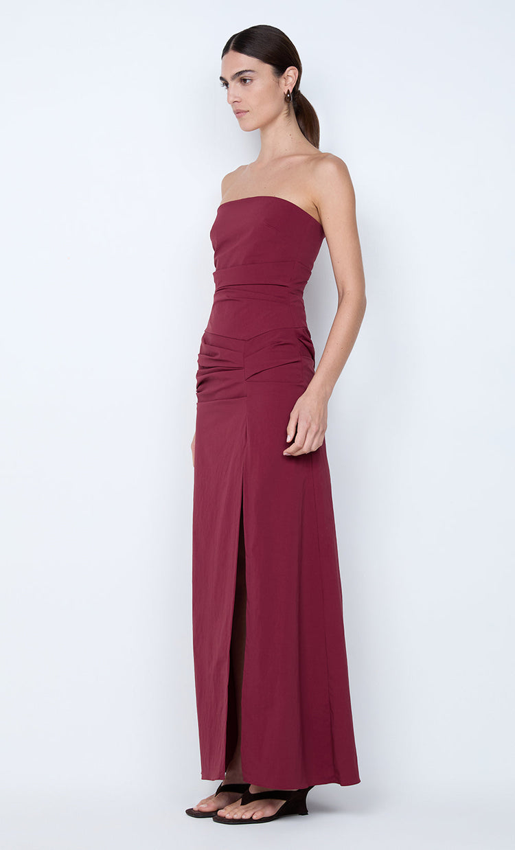 Bec&bridge ANGELINA STRAPLESS MAXI DRESS