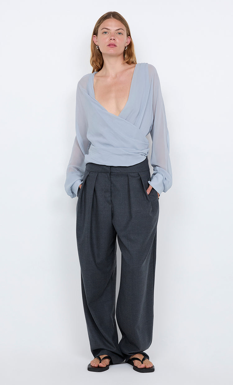 bec&bridge AURELIA WRAP TOP