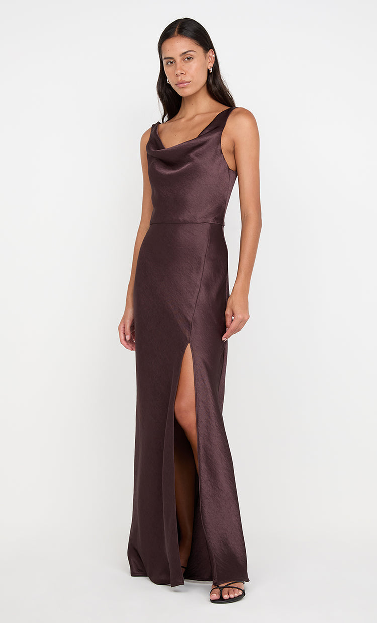 Bec&bridge AUSTEN COWL NECK MAXI DRESS