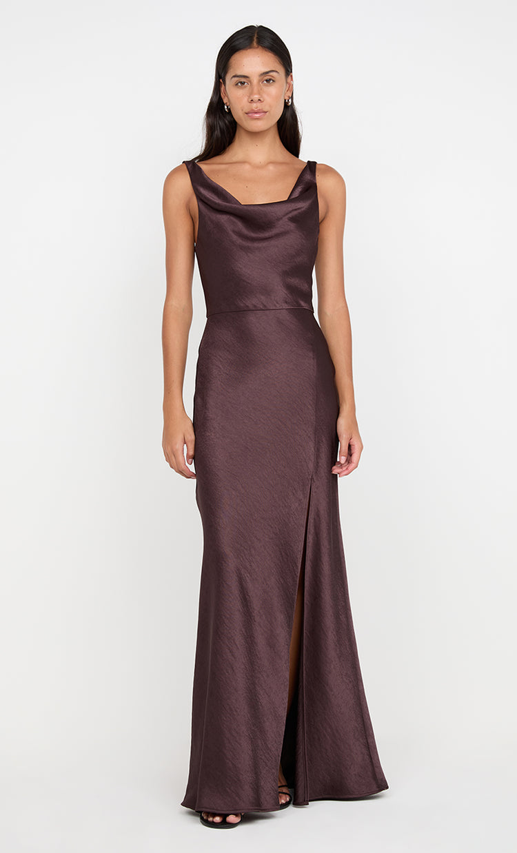 bec&bridge AUSTEN COWL NECK MAXI DRESS