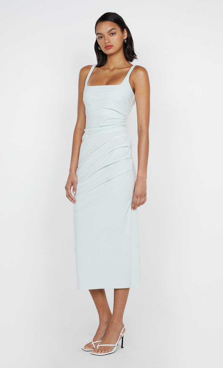 Bec&bridge AVELINE TUCK MIDI DRESS