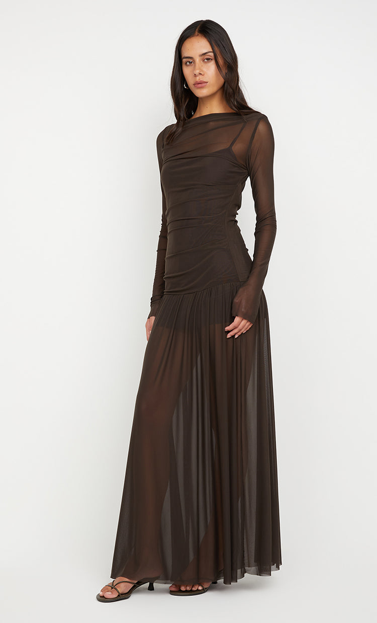 Bec&bridge BLAINE LONG SLEEVE MAXI DRESS