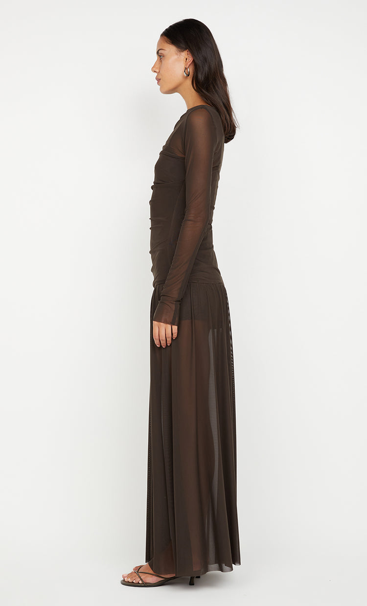 Bec&bridge BLAINE LONG SLEEVE MAXI DRESS