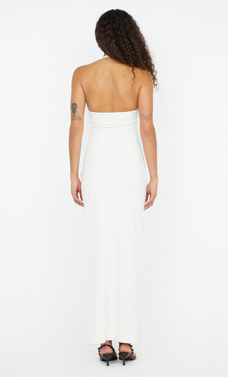 Bec&bridge BRYNN HALTER MIDI DRESS