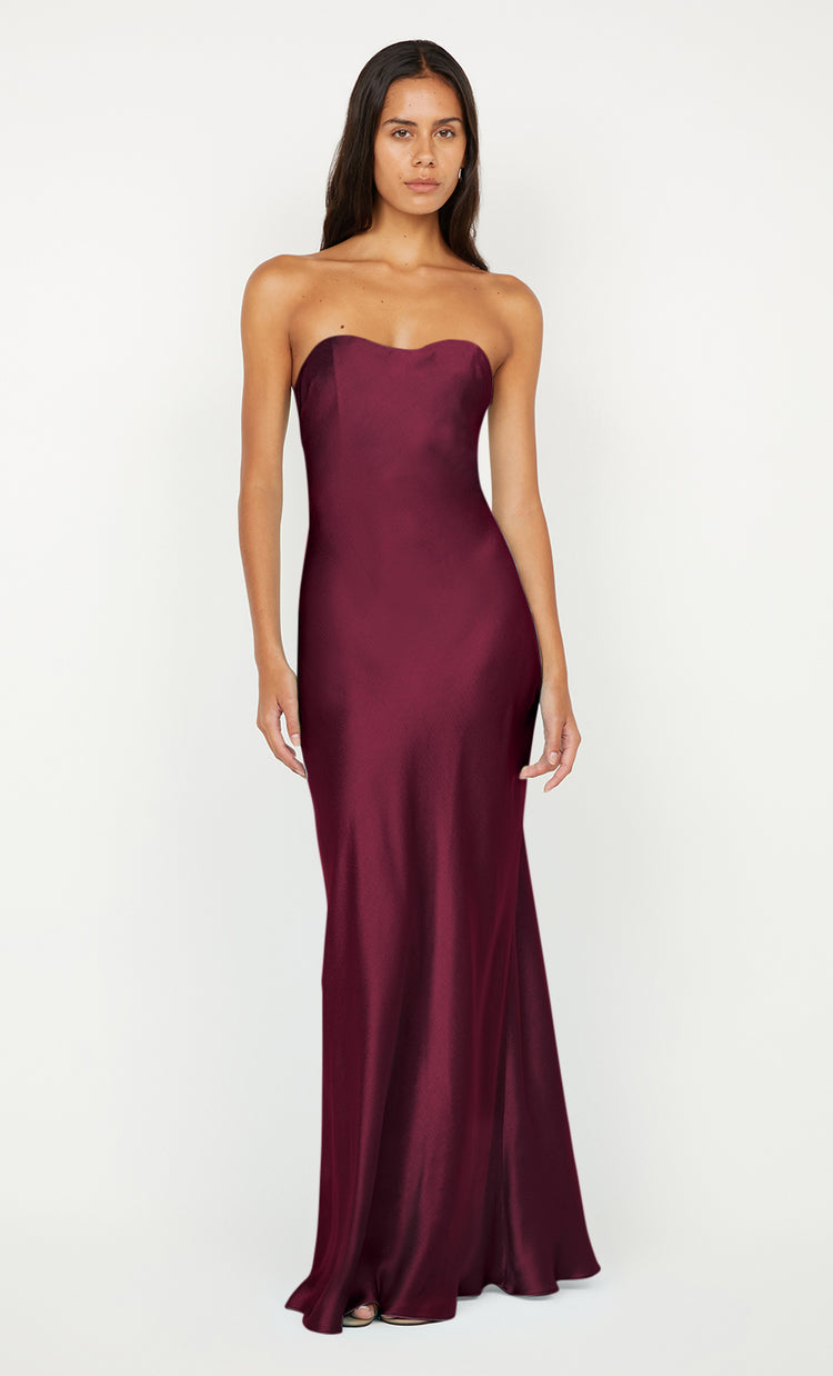 bec&bridge CINDER STRAPLESS MAXI DRESS