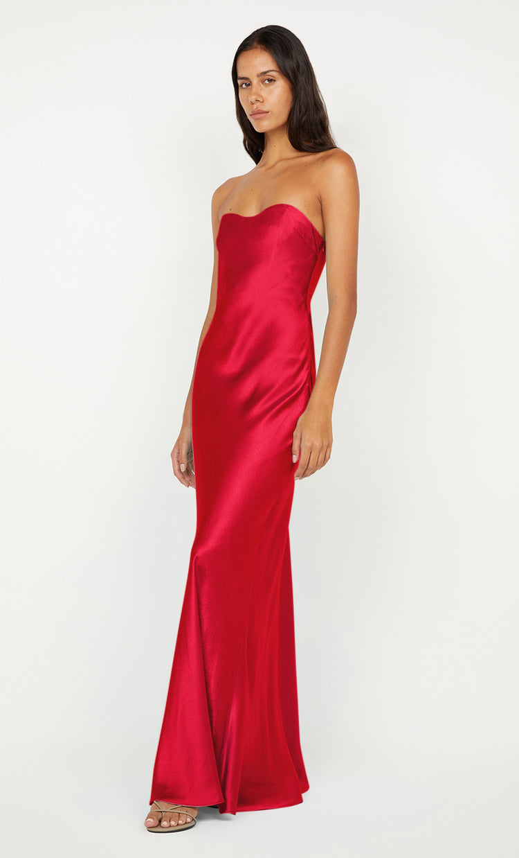 bec&bridge CINDER STRAPLESS MAXI DRESS