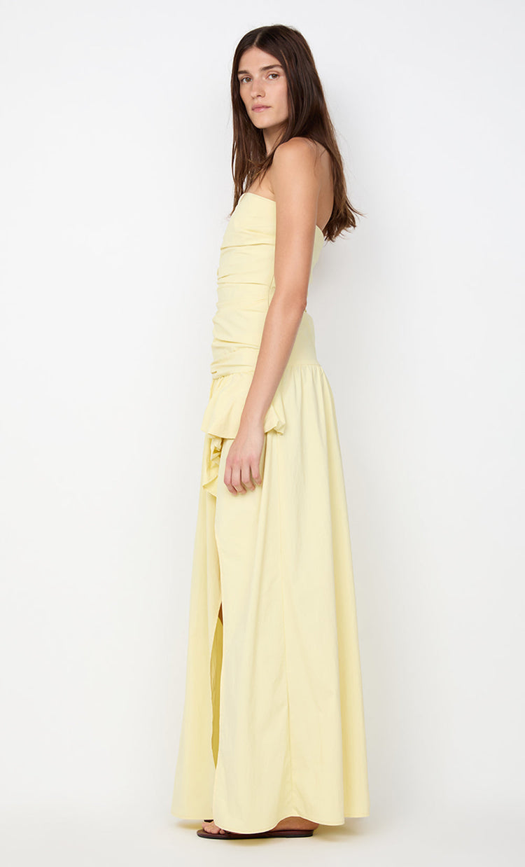 Bec&bridge DANTE STRAPLESS MAXI DRESS