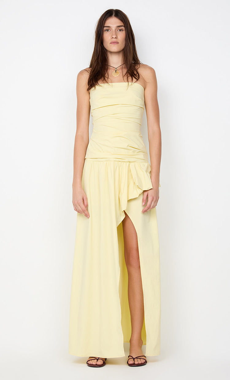 bec&bridge DANTE STRAPLESS MAXI DRESS