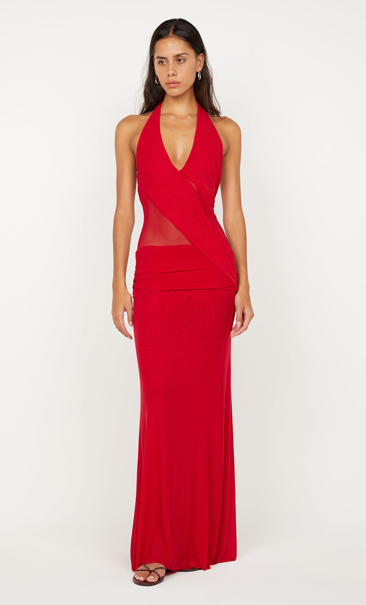 bec&bridge DEIJA HALTER MAXI DRESS