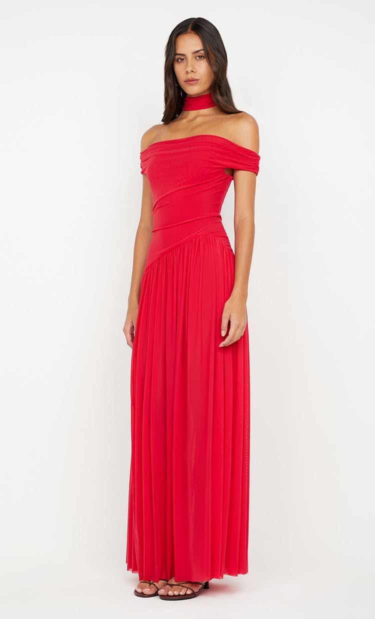 Bec&bridge DEIJA OFFSHOULDER MAXI DRESS
