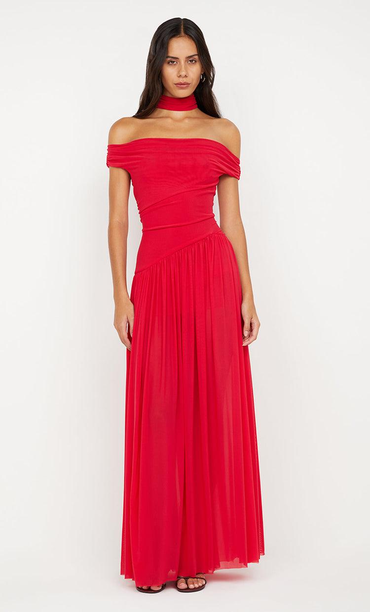 bec&bridge DEIJA OFFSHOULDER MAXI DRESS