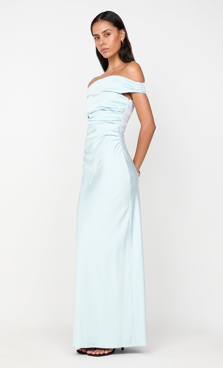 Bec&bridge ETERNITY OFF SHOULDER MAXI