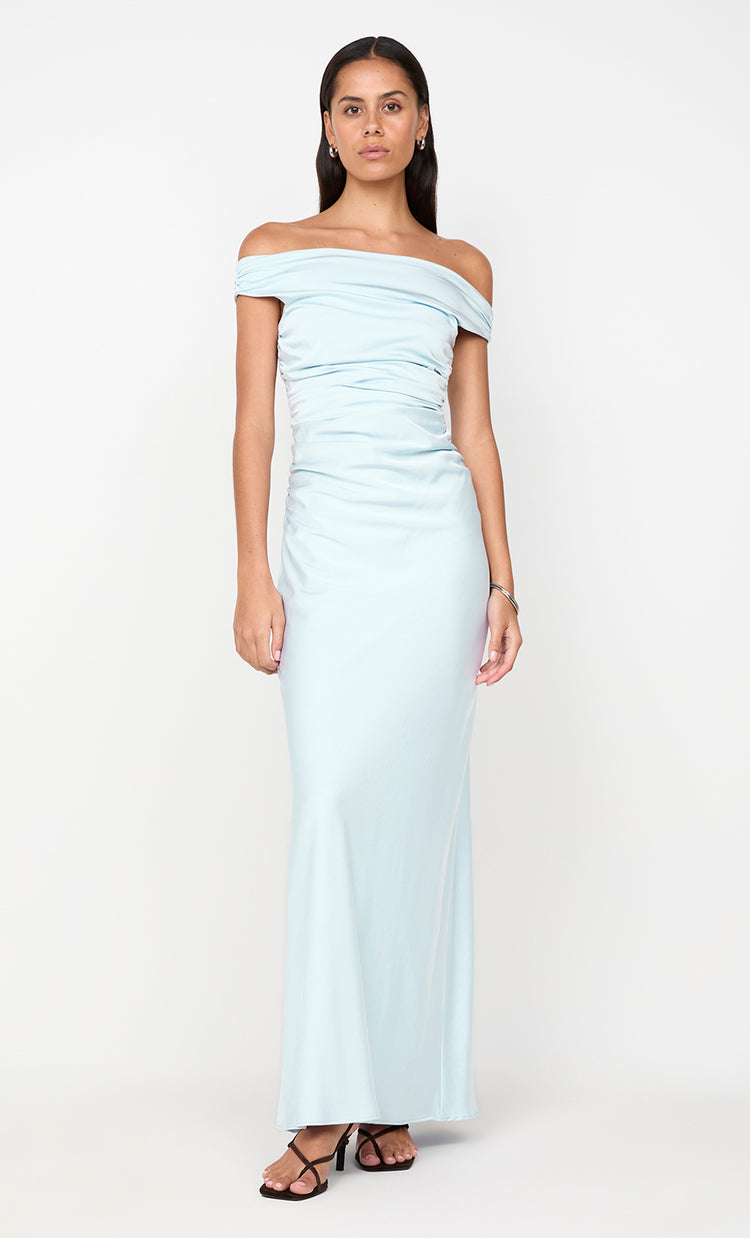Bec&bridge ETERNITY OFF SHOULDER MAXI
