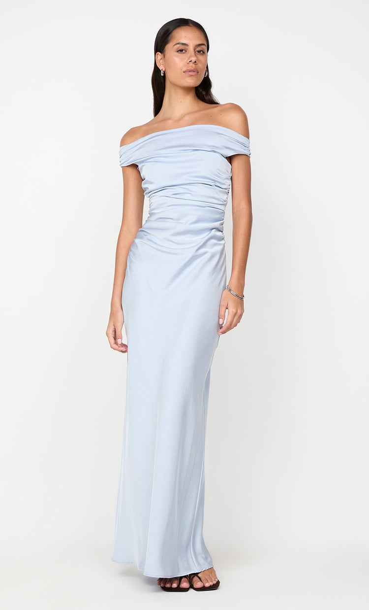 Bec&bridge ETERNITY OFF SHOULDER MAXI