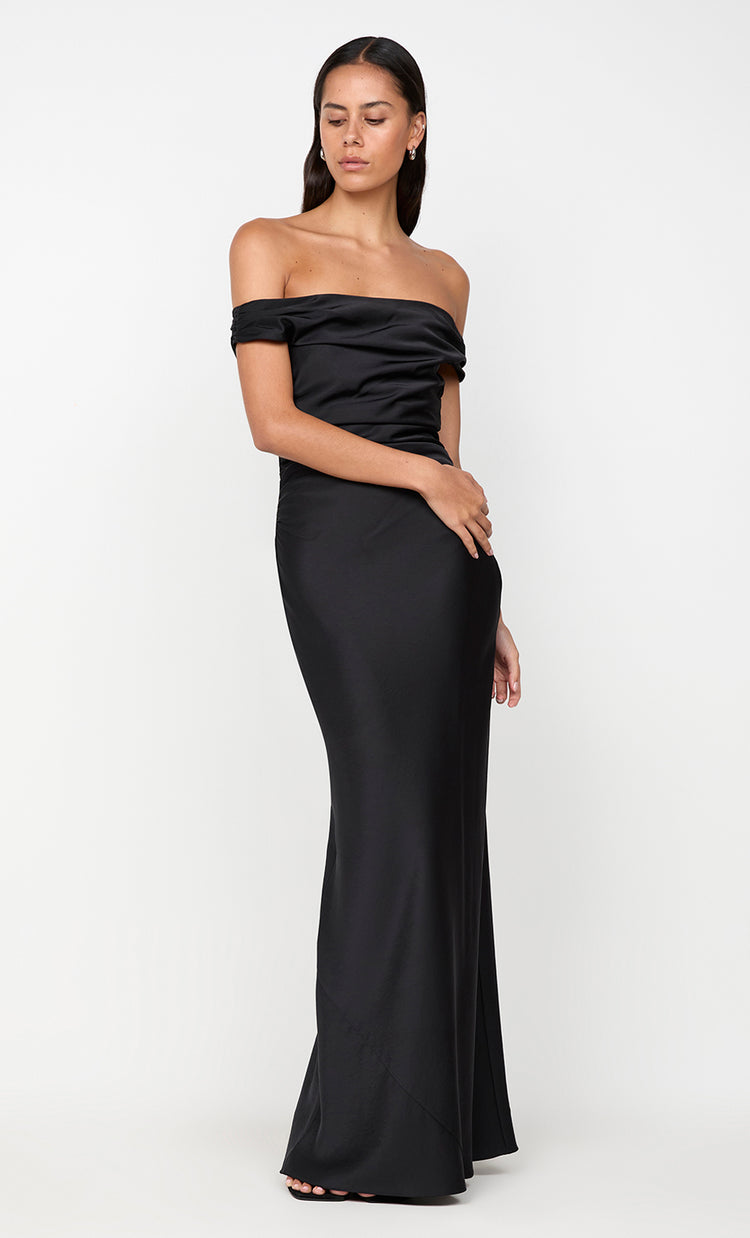 Bec&bridge ETERNITY OFF SHOULDER MAXI